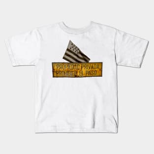 brittanny flag Kids T-Shirt